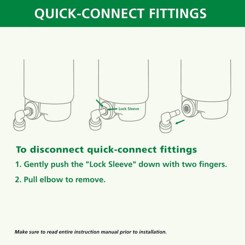 AO Smith drain elbow connection guide demonstrates proper setup