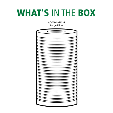 AO Smith replacement cartridge for AO-WH-PREL-R simplifies home filtration maintenance.