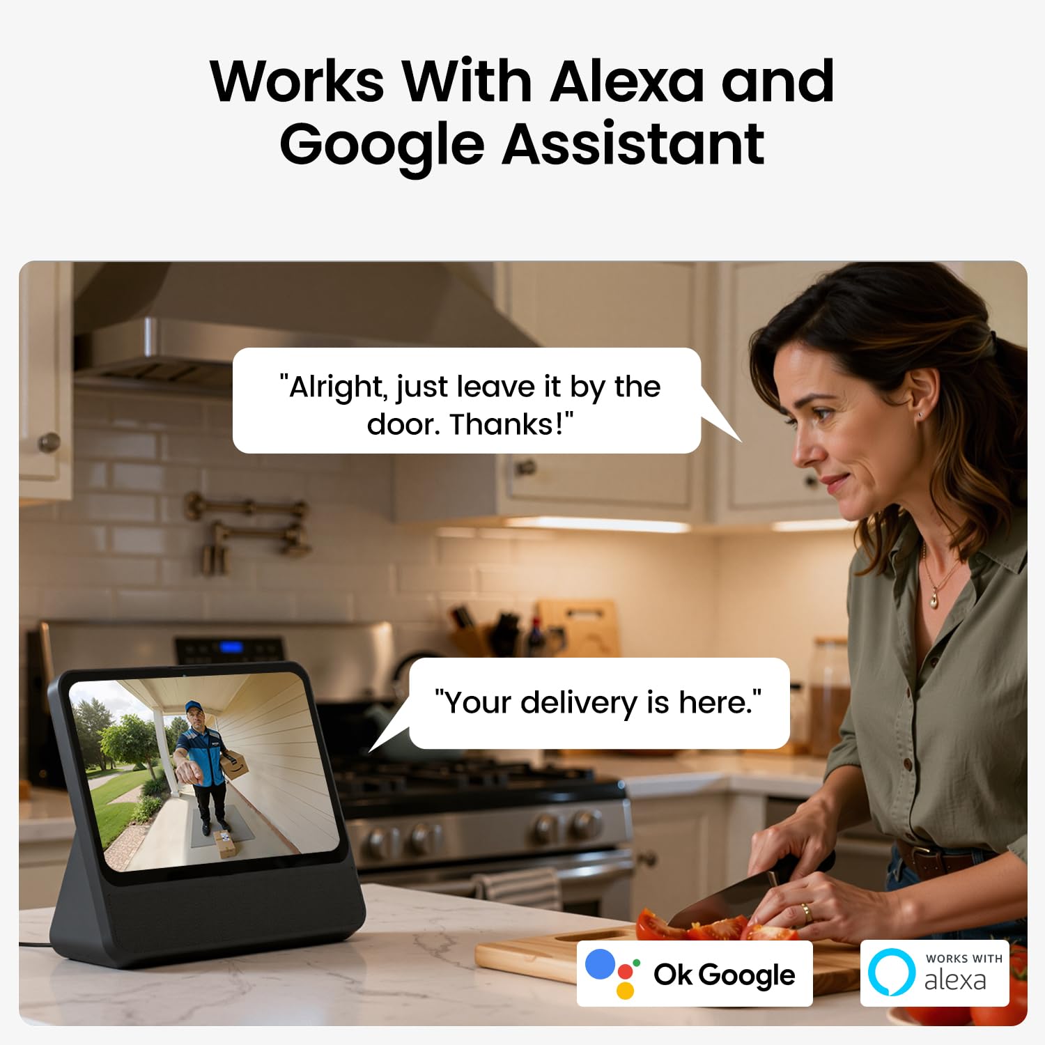 AOSU included chime keeps you alerted even when distant.