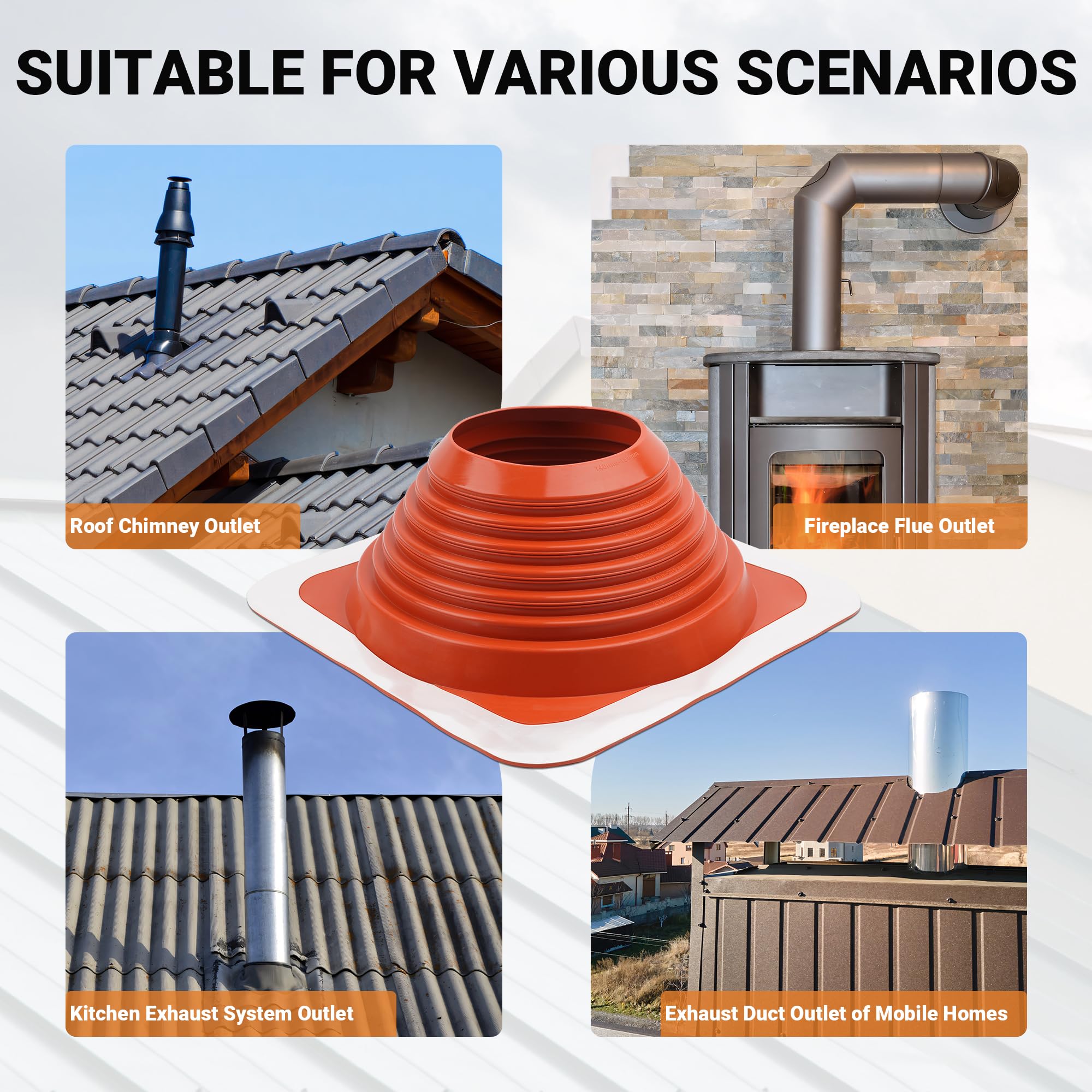 Aothotop easy installation for multiple roof types