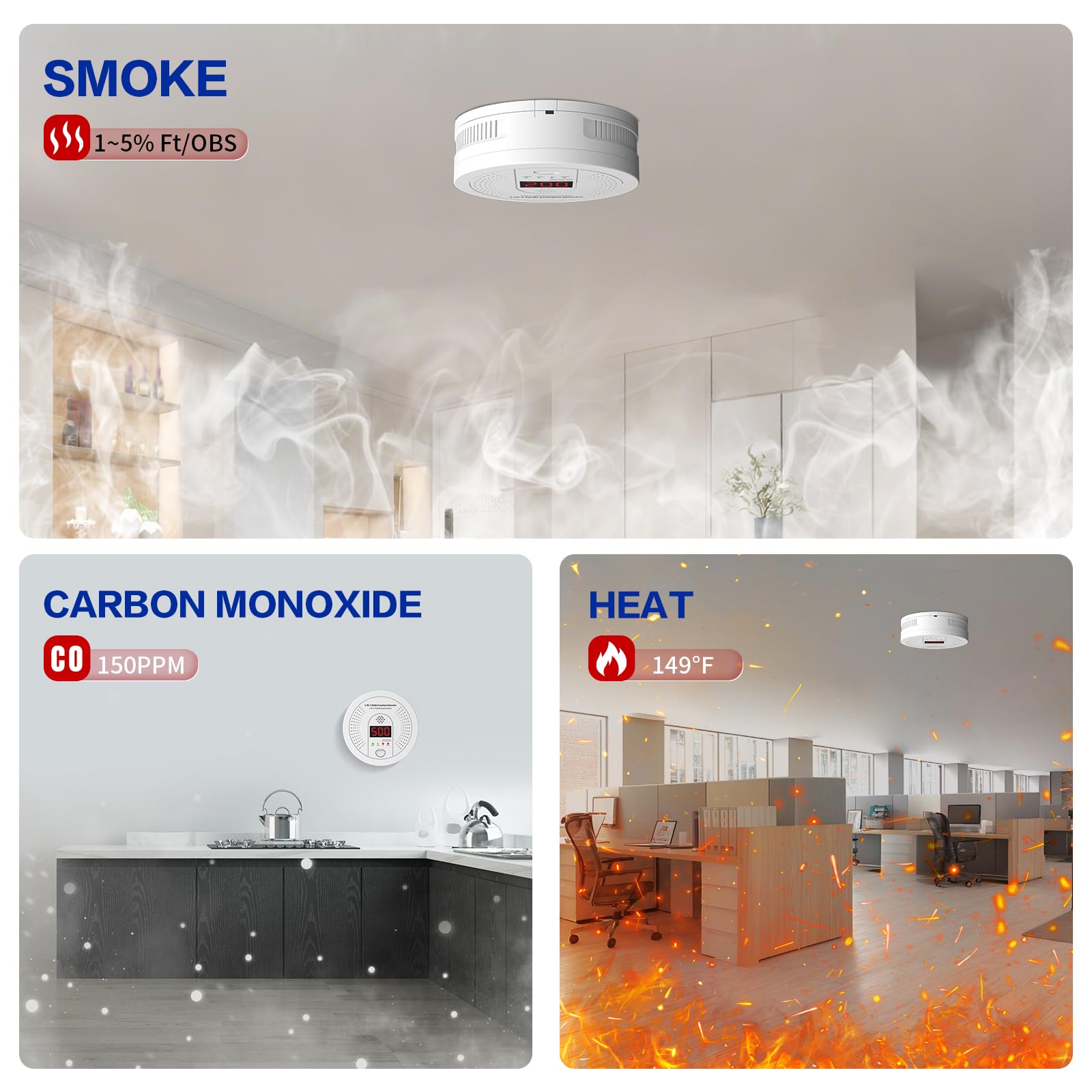 AOTIQUAL alarm buzzer emits loud alerts to prompt action.