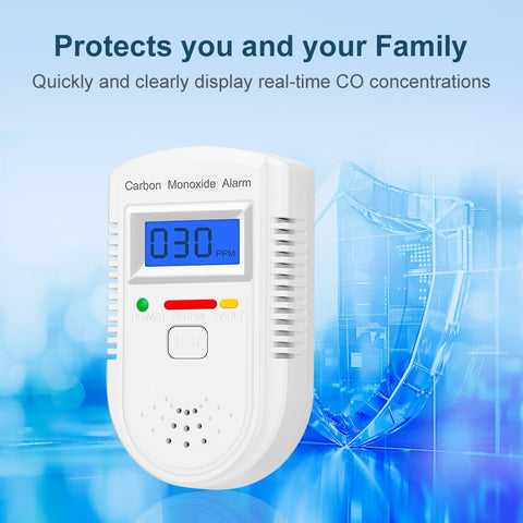 AOTIQUAL UL2034-compliant CO detector for safety standards