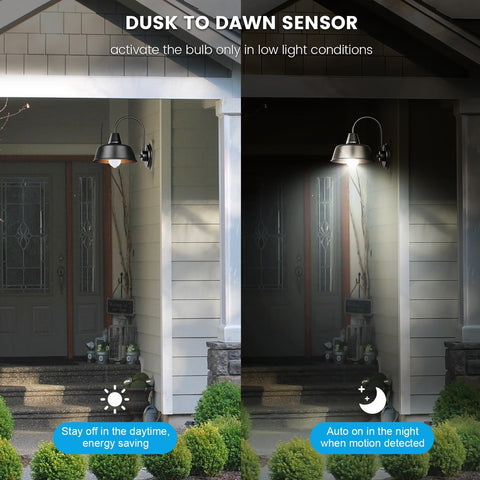 Aovpex motion sensor bulb for stairs activates on approach