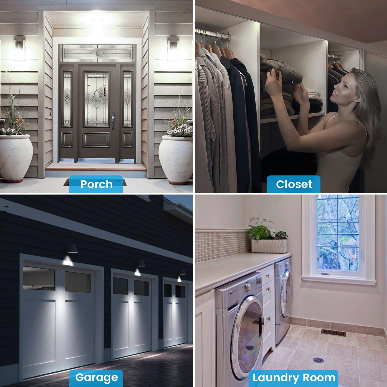 Aovpex waterproof motion sensor bulb withstands outdoor conditions