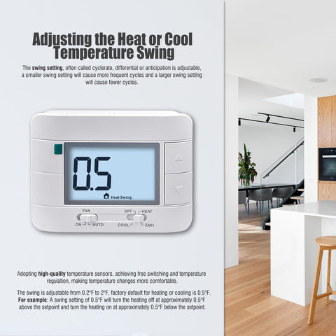 Aowel AW721 dual power from 24VAC or batteries, no C-wire needed