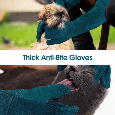 AOWPFVV long-sleeve gloves protect fingers and forearms during risky tasks