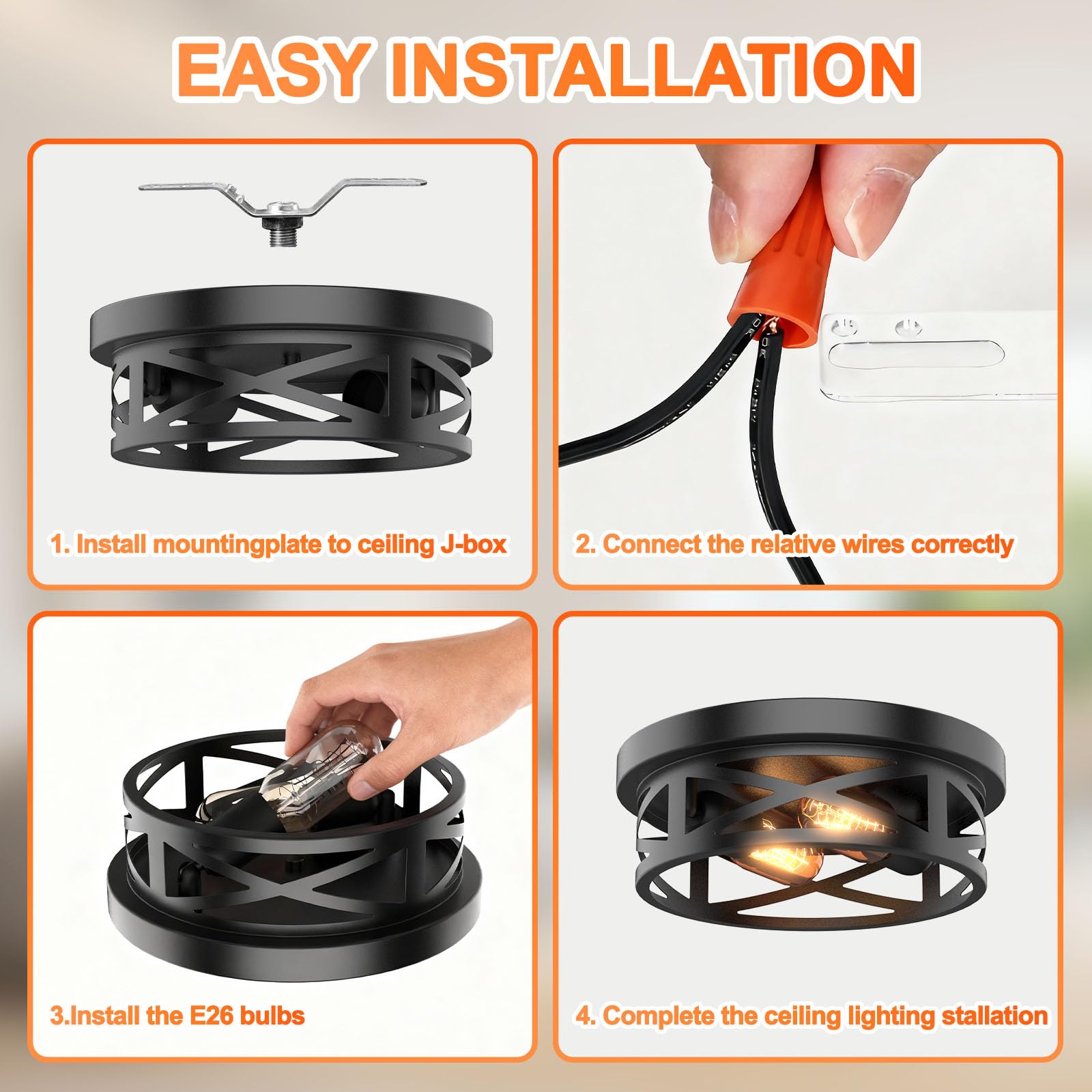 aoztomlux hallway entryway light ready for quick installation