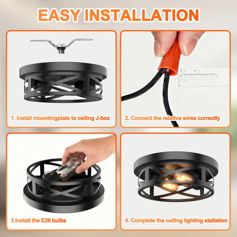 aoztomlux hallway entryway light ready for quick installation