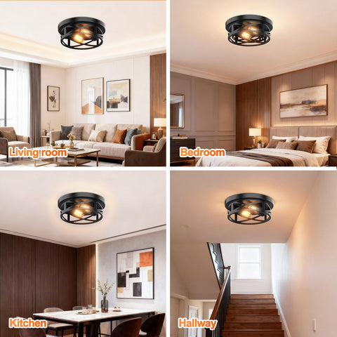 aoztomlux modern traditional ceiling light enhances kitchen and entryways