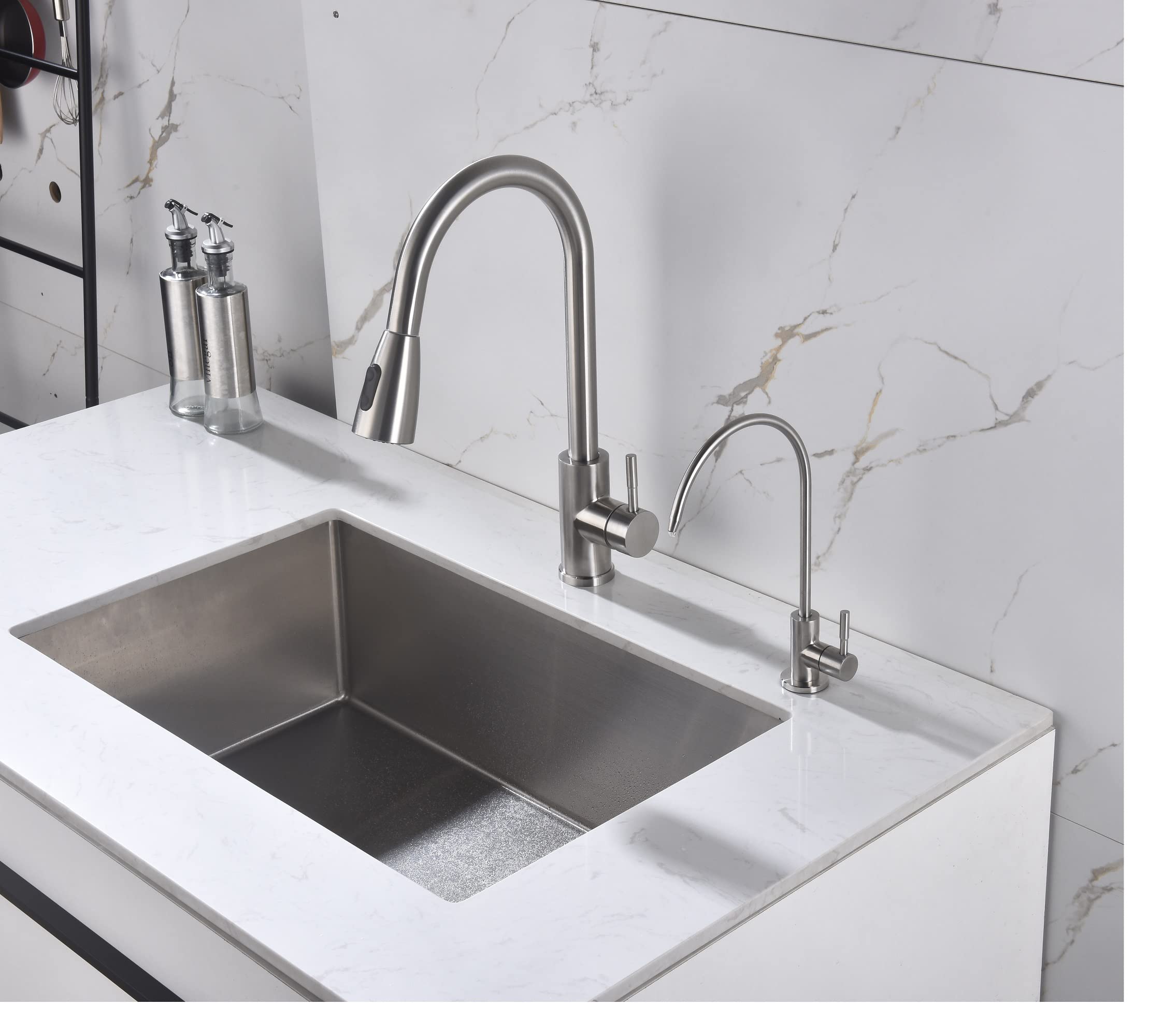 Apaix swivel spout 360 degrees for easy filling of taller containers.