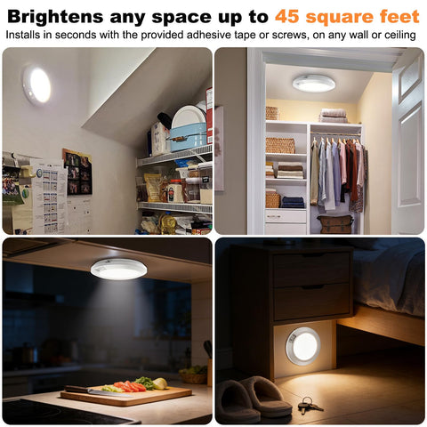 APCENS quick no-tools installation uses adhesive or screws for renters.