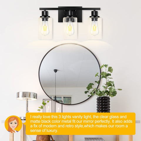 Apenath vanity light designed for damp spaces with durable metal construction.