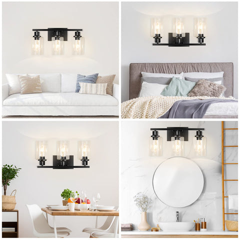 Apenath vanity light uses E26 bulbs for flexible, widely available options.