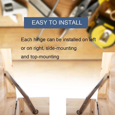 APFFSY durable lid-support hinges with warranty for heavy lids.