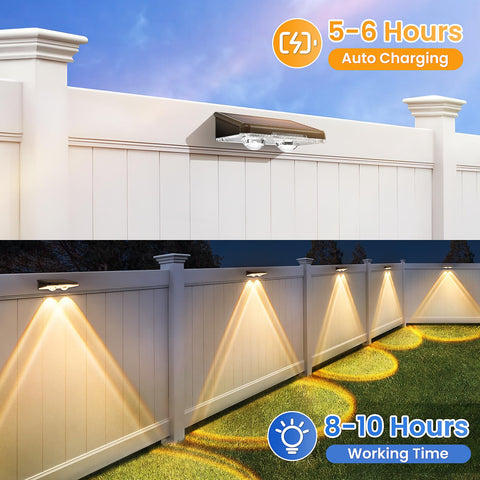 APILAB dusk-to-dawn sensor ensures hands-free lighting for evenings.