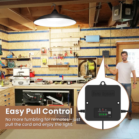 APILAB Solar Shed Light solar panel captures sunlight for reliable daytime charging.