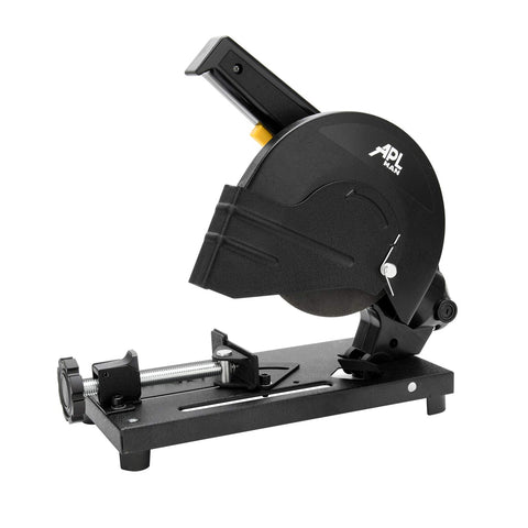 APL MAN 6-inch cut-off saw base enables stable, straight cuts in metalwork.