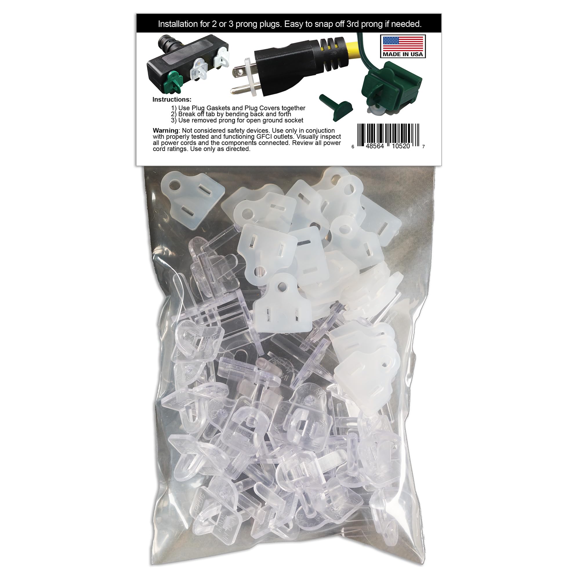 APLPRO Weatherproof silicone seal protects plugs from moisture for durable use