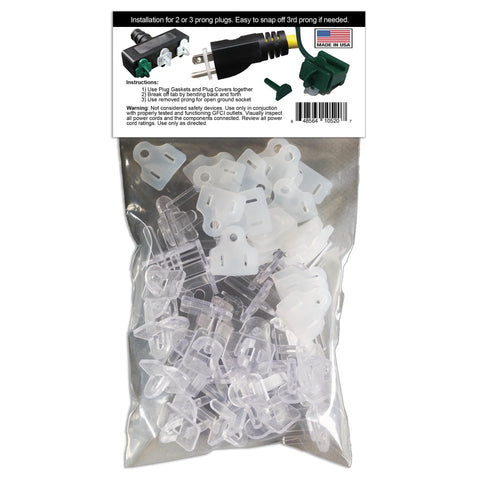 APLPRO Weatherproof silicone seal protects plugs from moisture for durable use