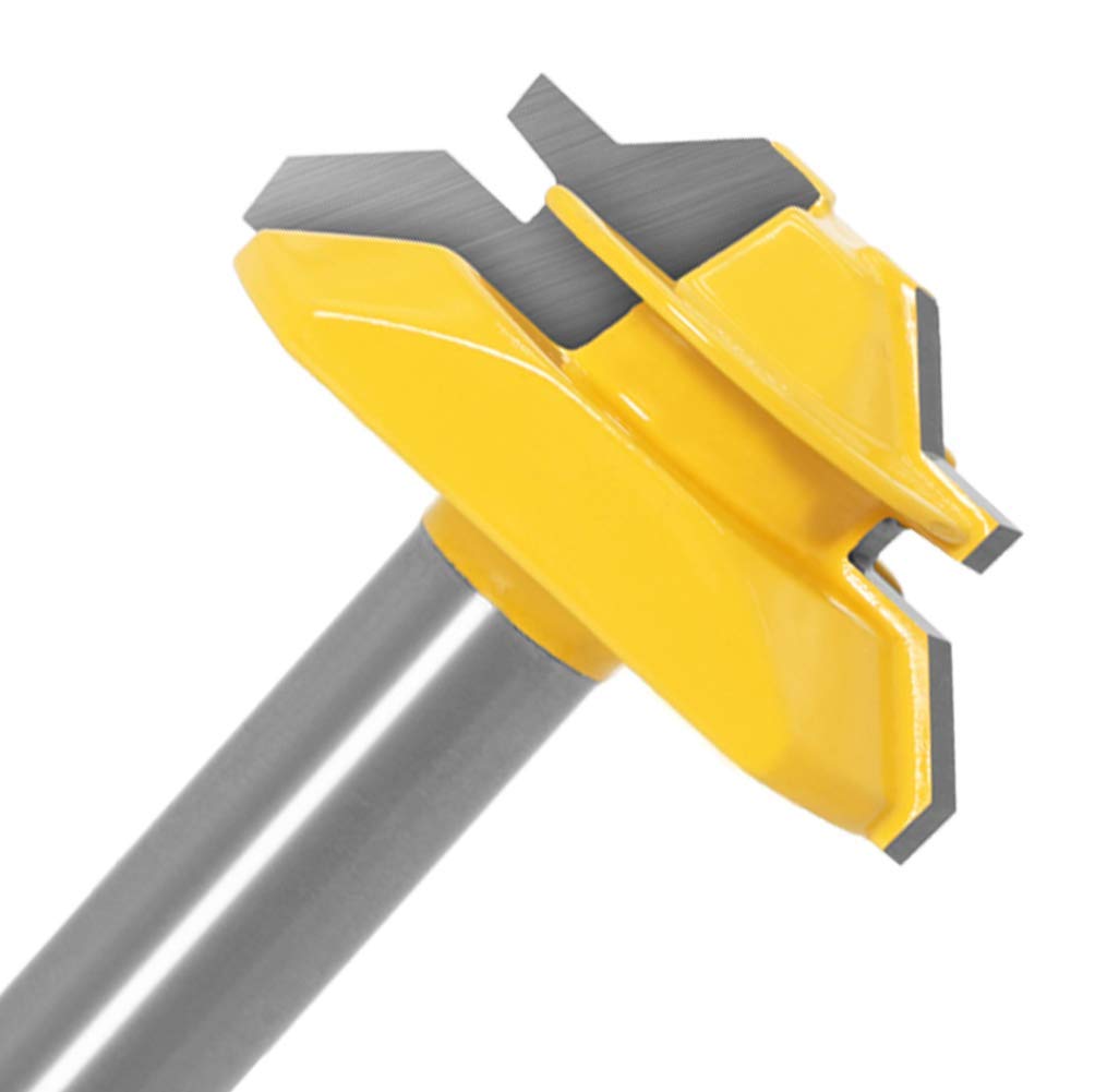 APlus 3-piece router bit set packaging shows contents.