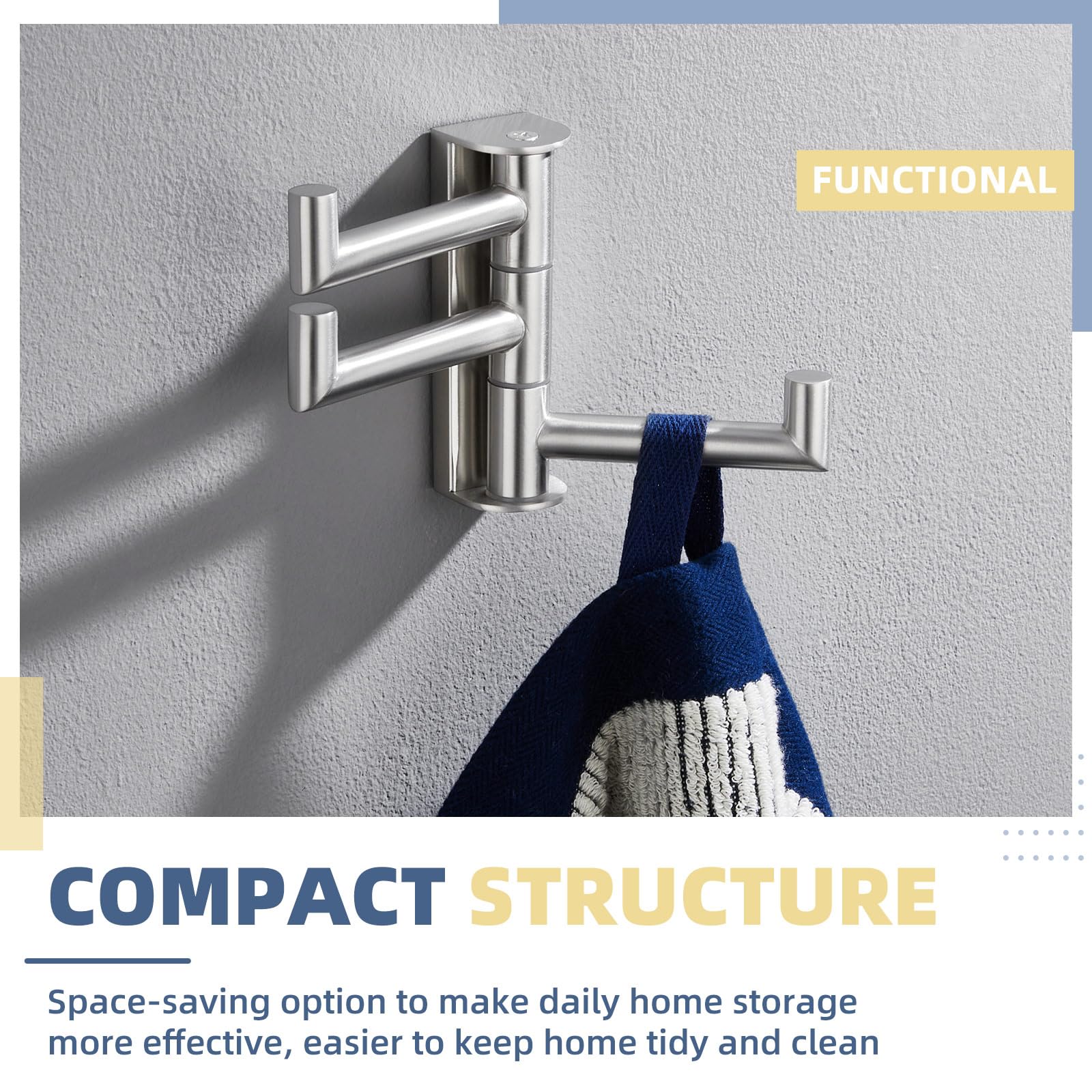 APLusee wall-mount bracket assembly shown for sturdy installation.