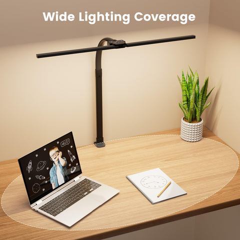 APMIEK 24W LED light bar delivers bright, even illumination across monitors