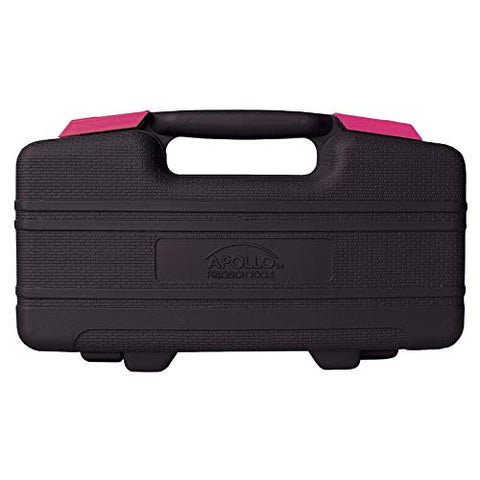 Apollo Tools pink 8-inch scissors for precise cutting during craft projects.