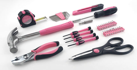Apollo Tools pink slip joint pliers offer versatile grip for daily fixes.