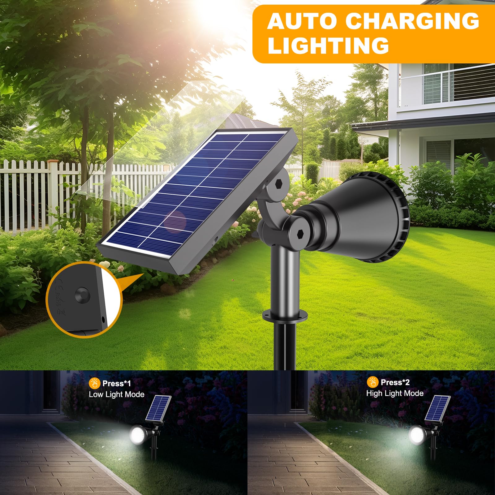 APOMAO IP67 outdoor light designed to withstand rain, snow, and heat.