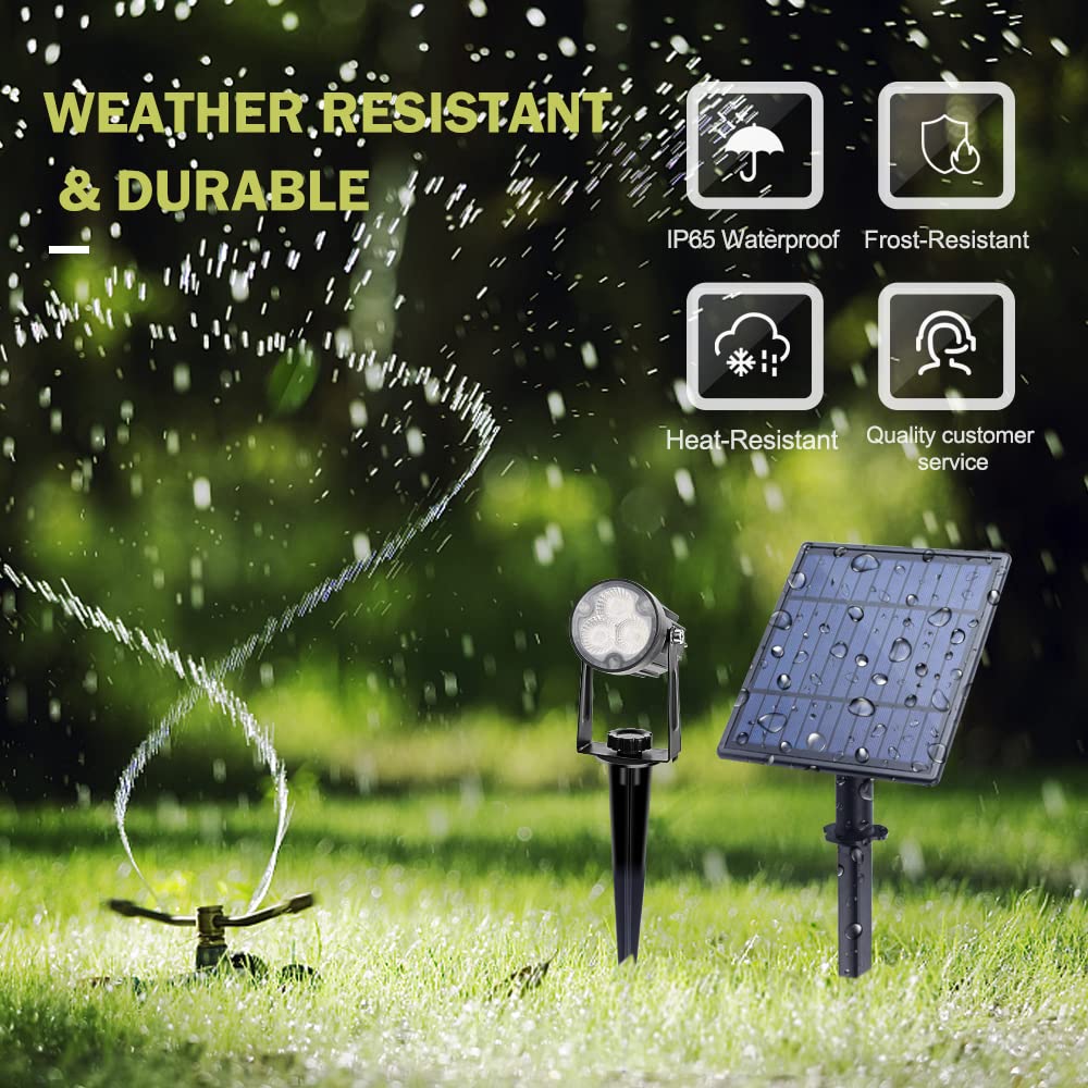 APONUO auto on-off solar light saves time and energy.
