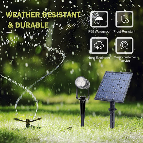 APONUO auto on-off solar light saves time and energy.