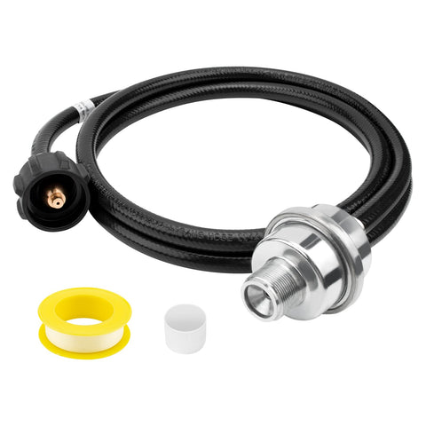 Apopip F273699 buddy heater hose 6ft for quick, secure connections.