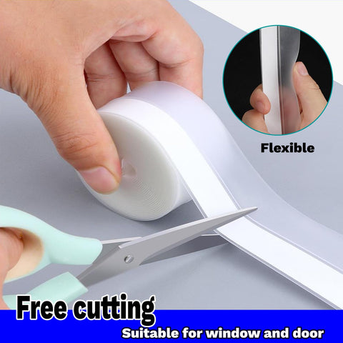 APORNI weather stripping door seal cut to length for universal fit