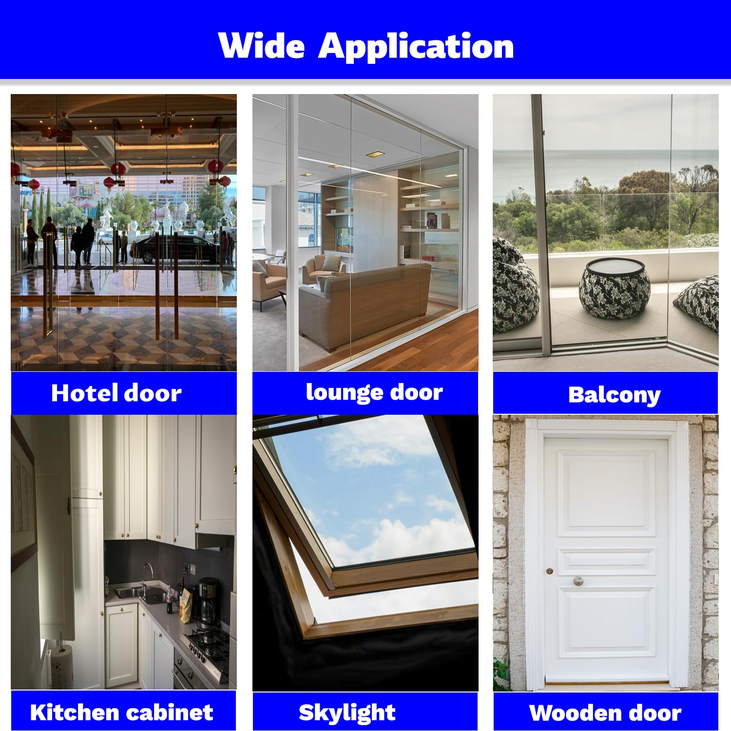 APORNI weather stripping door seal reduces dust and noise in RV or garage