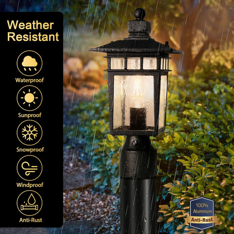 APOTO hardwired E26 base light supports versatile bulb options.