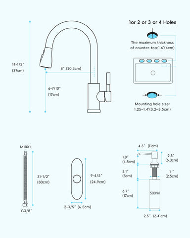 Fingerprint-proof brushed nickel finish stays cleaner with less maintenance.
