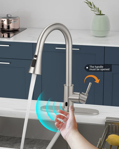 APPASO brushed nickel finish showcases durable, stylish kitchen hardware.