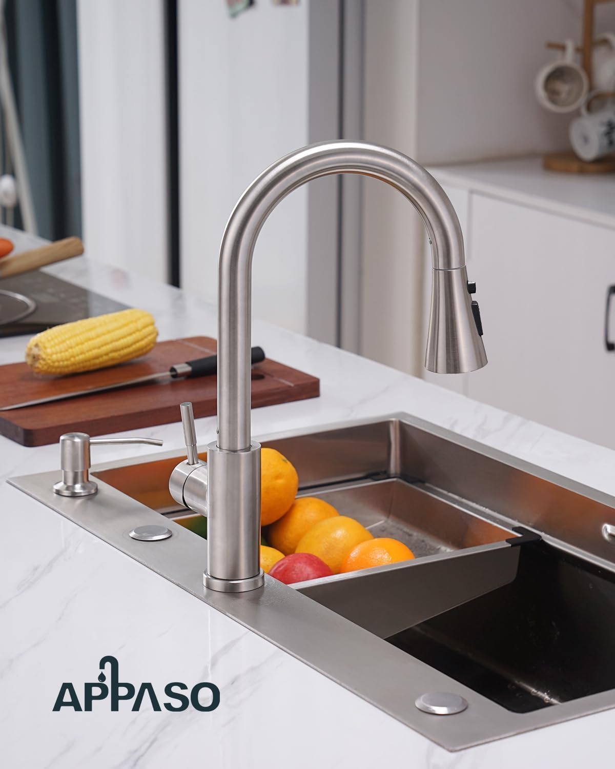 APPASO easy installation guide showing quick setup without a plumber.