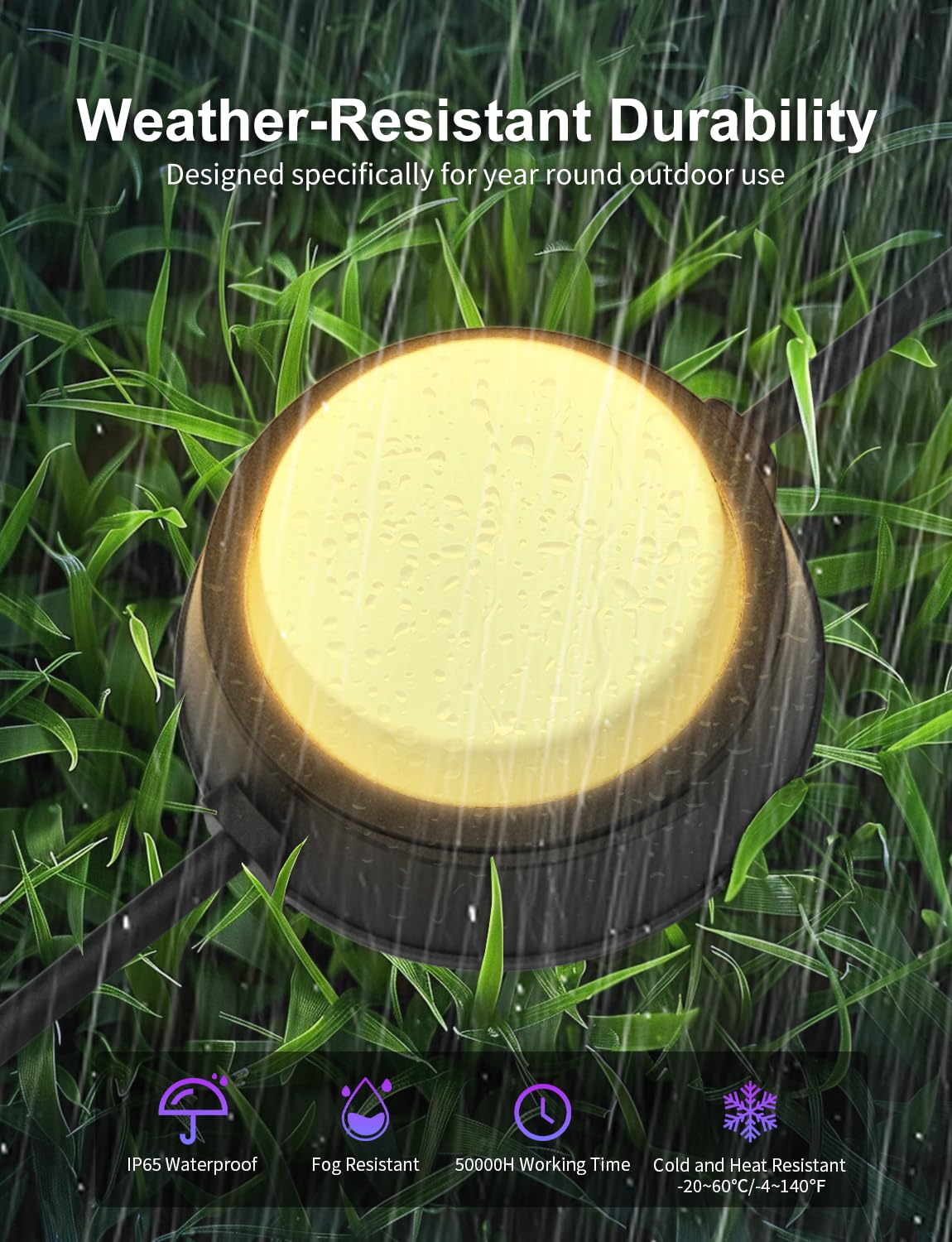 APPECK Alexa voice control enables hands-free ambiance for outdoor spaces.