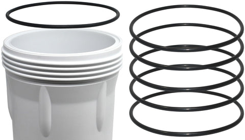 AppliaFit GE HHRING gasket seals front view for easy replacement.