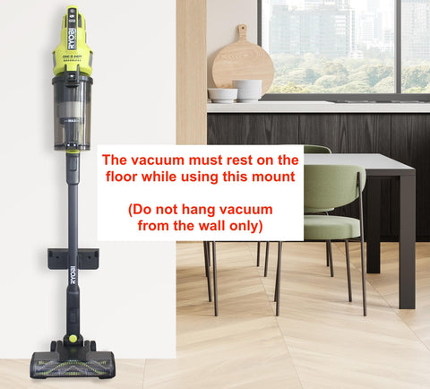 AppliaFit wall mount for PBLSV716 keeps the vacuum off the floor