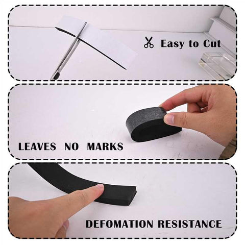 Multi-use foam strip for crafts, transport bumpers, and more.
