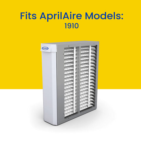 Aprilaire 910 slide-in install demonstrates quick replacement for model 1910