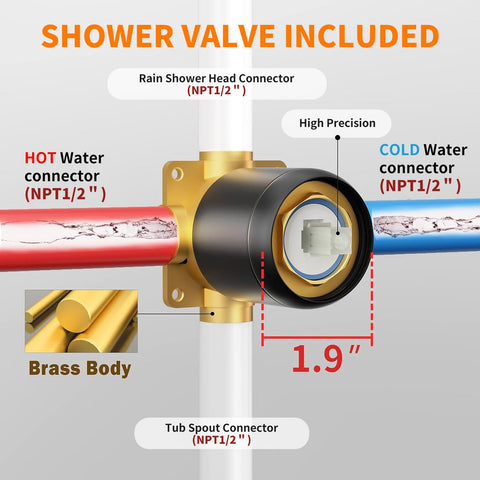 APROMOOM single lever control for smooth temperature adjustment