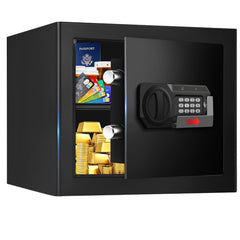 Aprxuvot 1.2 cu ft safe box front view for discreet home storage
