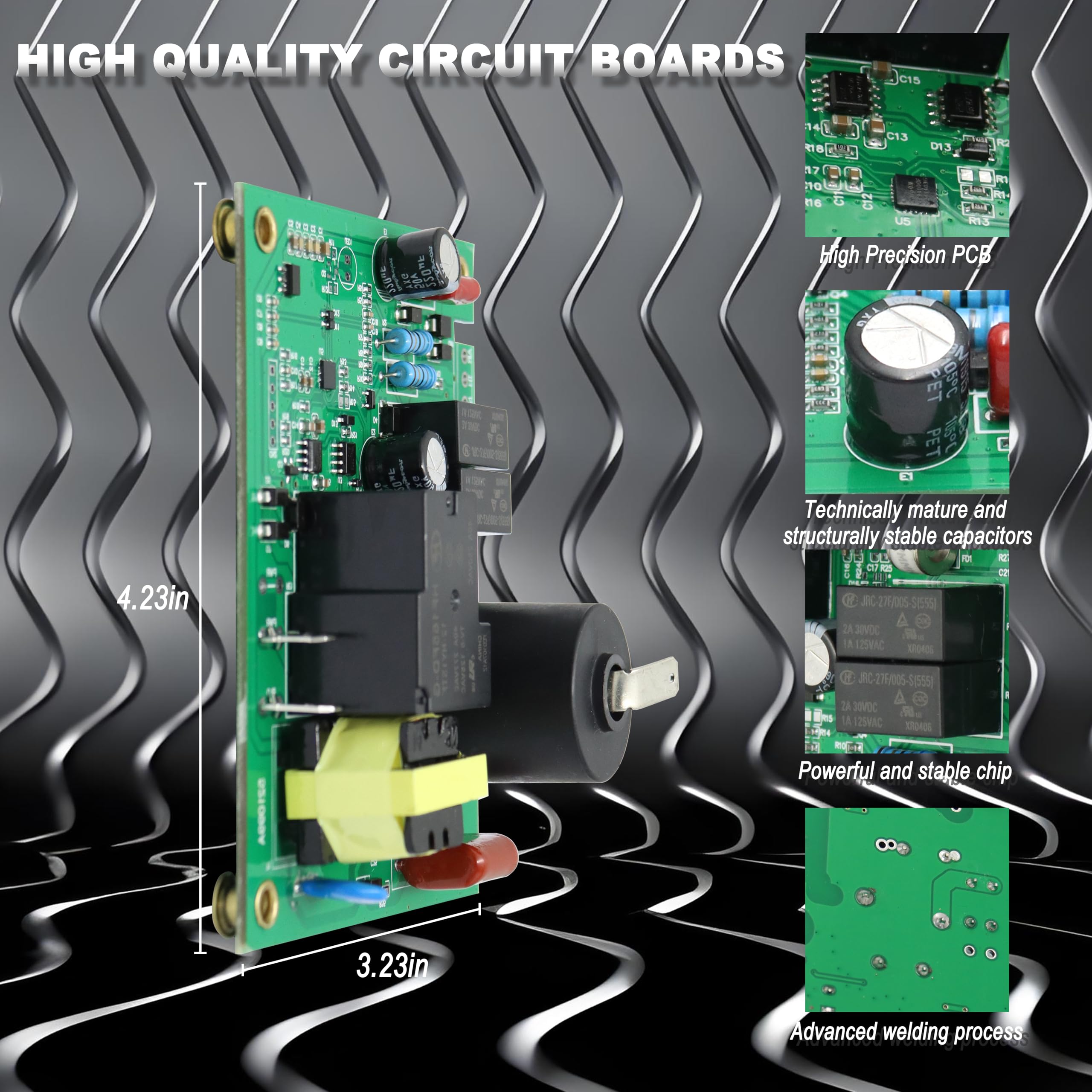 APSFY 521099 ignition board installation view, plug-and-play replacement