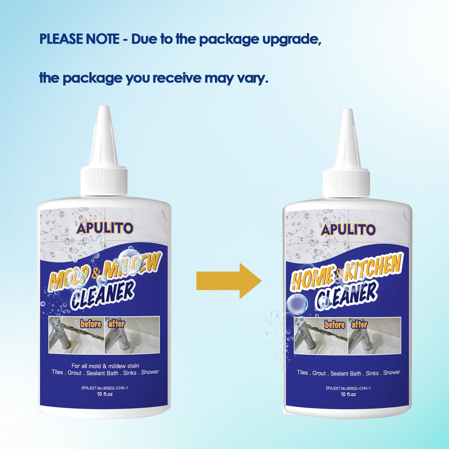APULITO 2-pack gel cleaner for convenient, budget-friendly cleaning