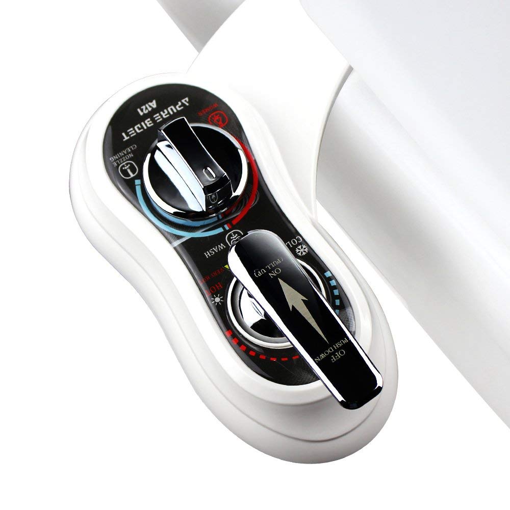 APURE BIDET A121 dual-nozzle for rear and feminine wash, enhanced cleansing.
