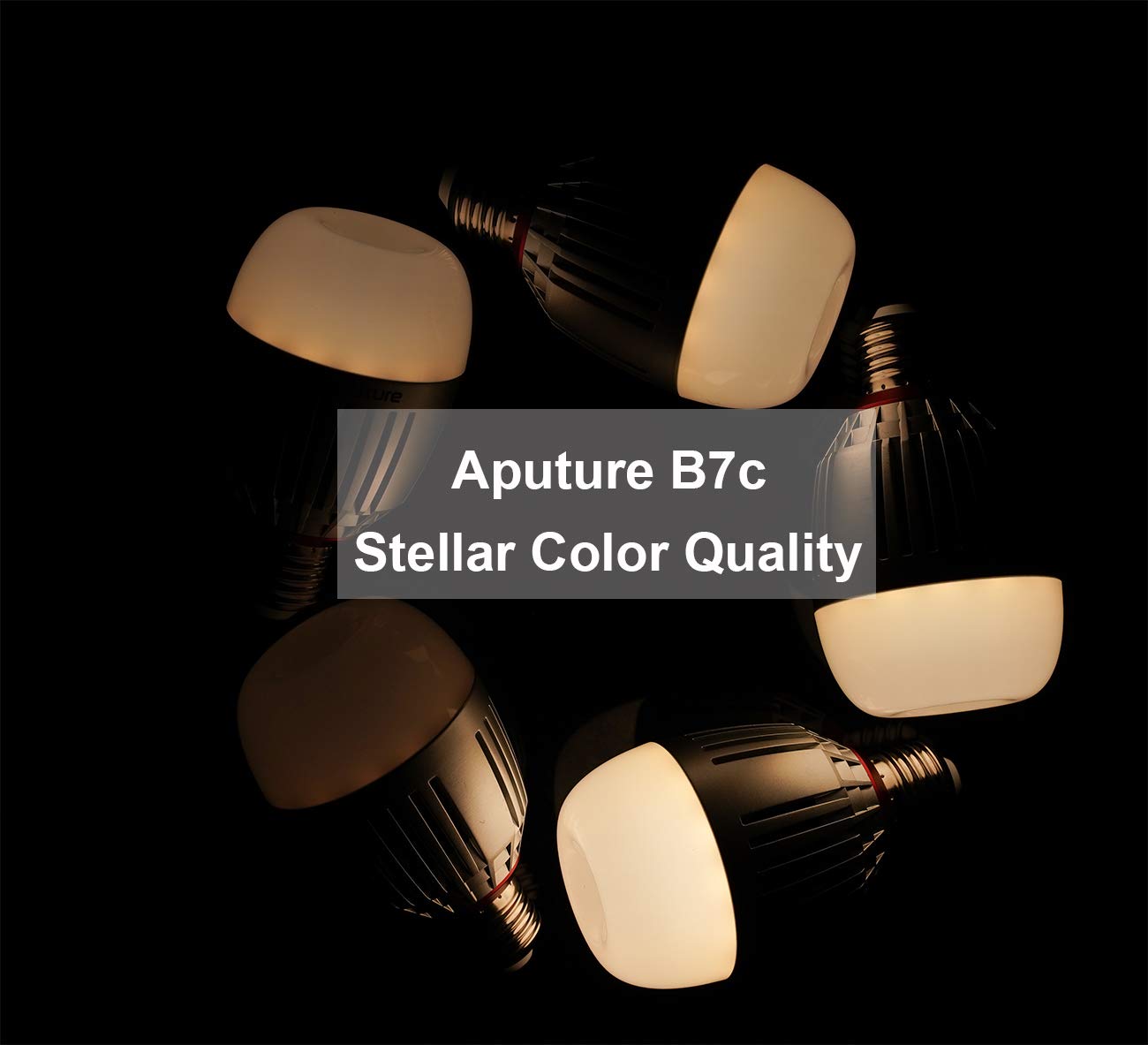 Aputure B7C battery mode offers portable lighting with extended runtime.