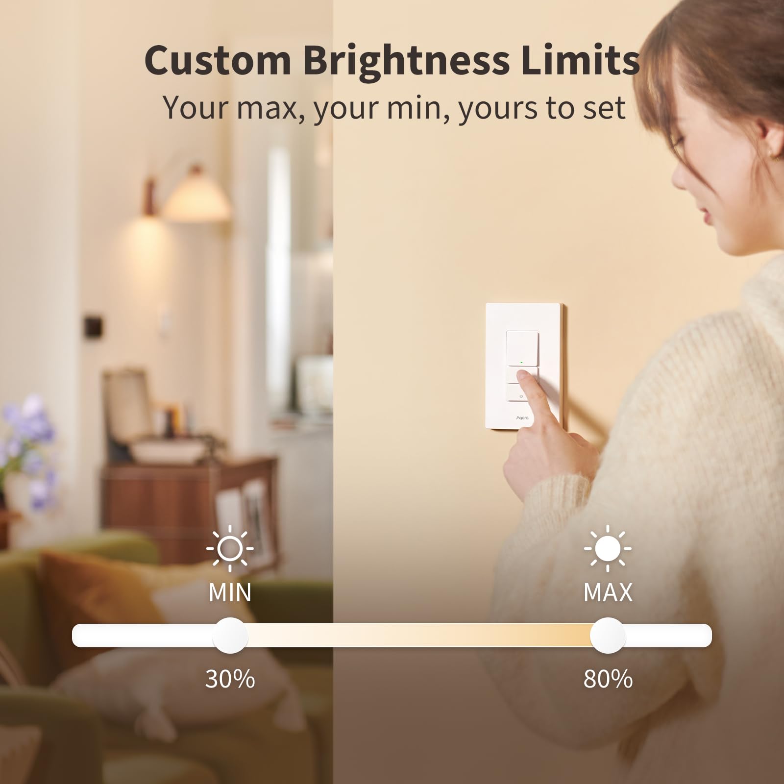 Aqara H2 compatibility chart highlights incandescent to ELV lamp support.